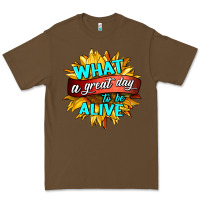 Cacao what a great day to be alive Premium Tee - HRA Design Shop