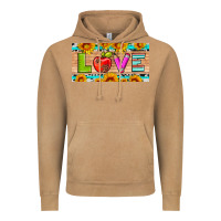Vintage Camel love and sunflower with pen and apple license plate template Vintage Hoodie - Artiststas