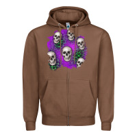 Chestnut halloween patch 2 Zipper Hoodie - BundleAndBundleShop