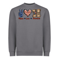 Storm Peace Love America Heavyweight Sweatshirt - Jasminsmagicworld