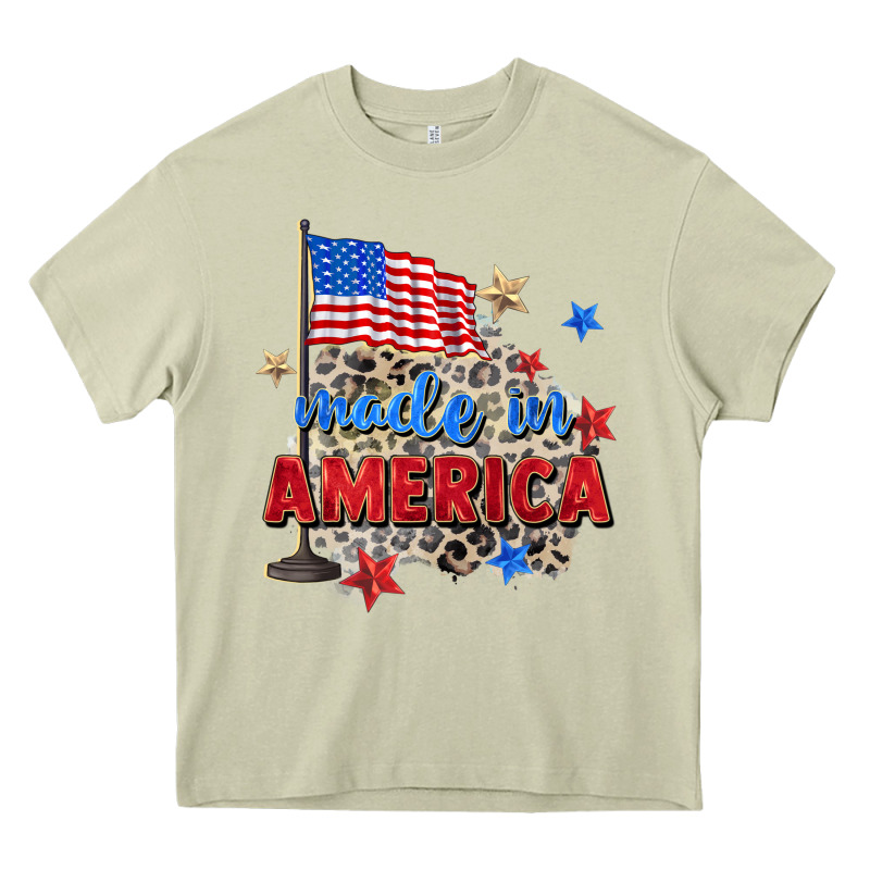 Made In America Heavy Core Tee by Zillion Design Studio | Teevron
