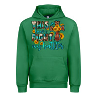 Emerald this is how i fight my battles Urban Hoodie - OliviaCreatesArt