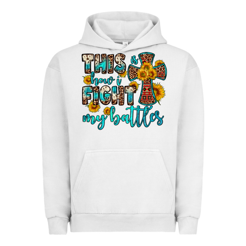 This Is How I Fight My Battles Urban Hoodie by OliviaCreatesArt | Teevron