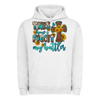 Pigment Lunar Rock this is how i fight my battles Urban Hoodie - OliviaCreatesArt