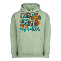 Pigment Oil Green this is how i fight my battles Urban Hoodie - OliviaCreatesArt