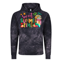 Cloud Black sweet summer time iced coffee Vintage Hoodie - Jasminsmagicworld