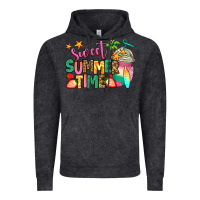 Vintage Black sweet summer time iced coffee Vintage Hoodie - Jasminsmagicworld