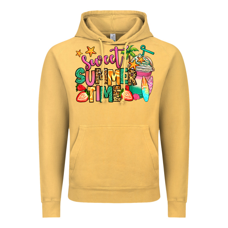 Sweet Summer Time Iced Coffee Vintage Hoodie by Jasminsmagicworld | Teevron