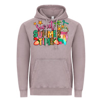 Vintage Zinc sweet summer time iced coffee Vintage Hoodie - Jasminsmagicworld