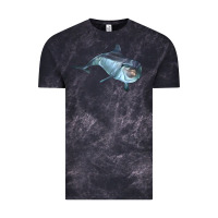 Cloud Black bottlenose dolphin Vintage Tee - LillyAllenDesigns