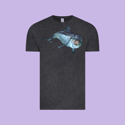 Bottlenose Dolphin Vintage Tee Designed By Lillyallendesigns