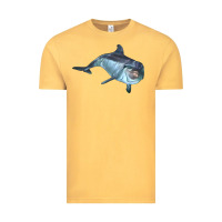 Vintage Mustard bottlenose dolphin Vintage Tee - LillyAllenDesigns