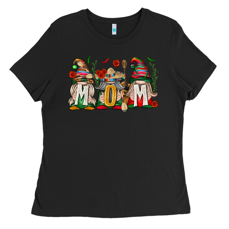 Mexican Mom Gnome Ladies Tee by texasbilliewilder | Teevron