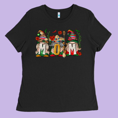 Mexican Mom Gnome Ladies Tee Designed By Texasbilliewilder