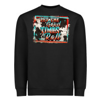 Black let the good times roll Heavyweight Sweatshirt - Jasminsmagicworld
