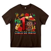 Chocolate Brown my 1st cinco de mayo Heavy Core Tee - CTS Tumbler Store
