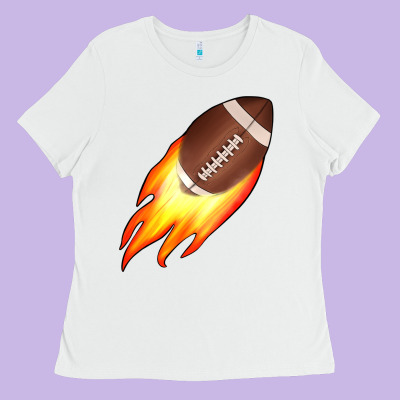 American Football Ladies Tee Designed By Jahusdesignshop