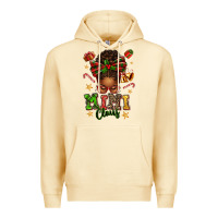 Pina Colada mimi claus afro messy bun Premium Hoodie - texasbilliewilder