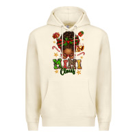 Sandshell mimi claus afro messy bun Premium Hoodie - texasbilliewilder
