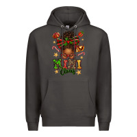 Smoke mimi claus afro messy bun Premium Hoodie - texasbilliewilder