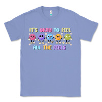 Colony Blue it's okay to feel all the feels Classic Tee - MaliasSmallBusiness