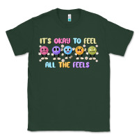 Sports Green it's okay to feel all the feels Classic Tee - MaliasSmallBusiness