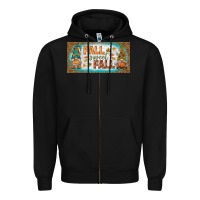 Black fall sweet fall license plate Zipper Hoodie - BundleAndBundleShop
