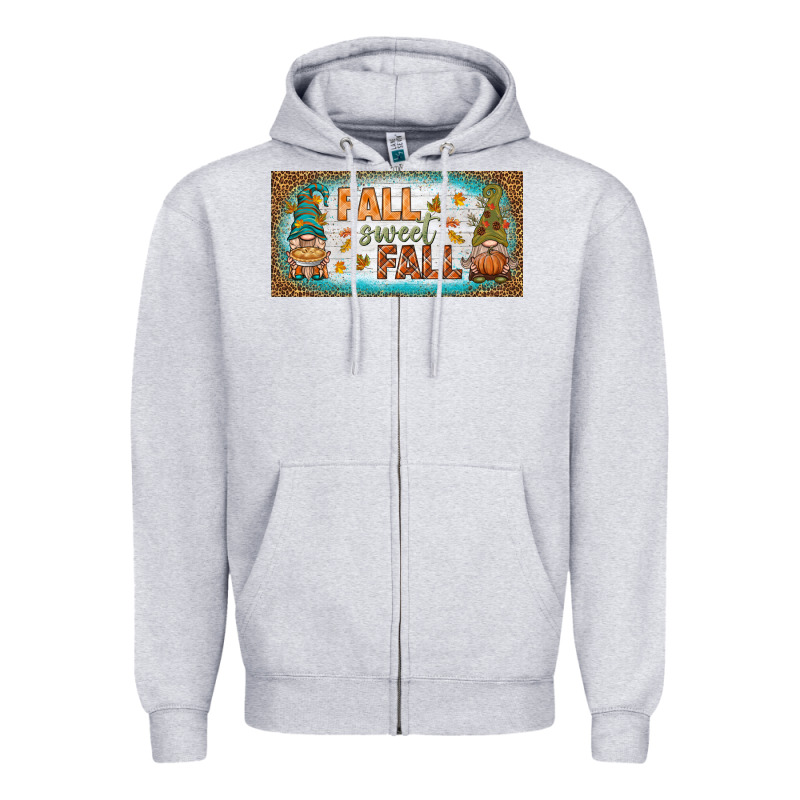 Fall Sweet Fall License Plate Zipper Hoodie by BundleAndBundleShop | Teevron