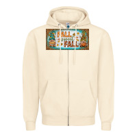 Sandshell fall sweet fall license plate Zipper Hoodie - BundleAndBundleShop