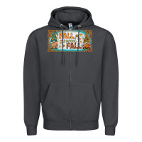 Smoke fall sweet fall license plate Zipper Hoodie - BundleAndBundleShop