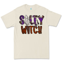 Bone Salty Witch Premium Tee - CowhideDigitalArt