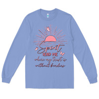 Colony Blue spririt religious quote Long Sleeve Tee - MaliasSmallBusiness