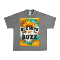 Tornado bee nice or buzz off Urban Heavy Tee - LillyAllenDesigns