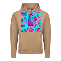 Vintage Coffee sea shell Vintage Hoodie - BundleAndBundleShop
