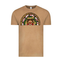 Vintage Camel reindeer rainbow christmas Vintage Tee - AdoDesignShop