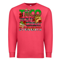 Cardinal Taco 'Bout Great Students Premium Sweatshirt - texasbilliewilder