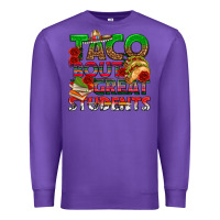 Purple Taco 'Bout Great Students Premium Sweatshirt - texasbilliewilder
