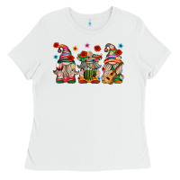 White Mexican Gnomes Ladies Tee - texasbilliewilder