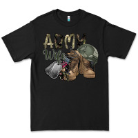 Black army wife Premium Tee - SublimationCraftShop