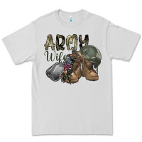 Dove Grey army wife Premium Tee - SublimationCraftShop