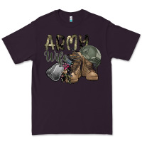 Plum army wife Premium Tee - SublimationCraftShop