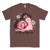 Chestnut snail progress is stil progress Classic Tee - MaliasSmallBusiness