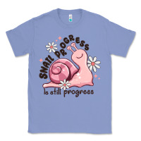 Colony Blue snail progress is stil progress Classic Tee - MaliasSmallBusiness