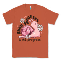 Copper snail progress is stil progress Classic Tee - MaliasSmallBusiness