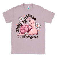 Lilac snail progress is stil progress Classic Tee - MaliasSmallBusiness