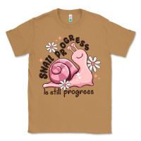 Toasted Coconut snail progress is stil progress Classic Tee - MaliasSmallBusiness