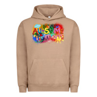 Pigment Burro Au-some mom Autism Urban Hoodie - FaDigitalArtStudio