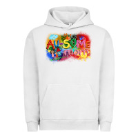 Pigment Lunar Rock Au-some mom Autism Urban Hoodie - FaDigitalArtStudio