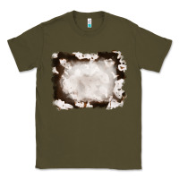 Army Green cowhide frames background Classic Tee - RanaPortraitStore