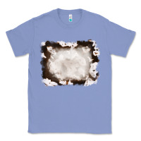 Colony Blue cowhide frames background Classic Tee - RanaPortraitStore
